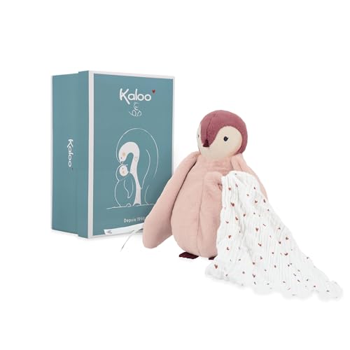 Kaloo Complices – Kuss-Plüschtier-Rosa-Mit Baumwollmusselintuch-Kuscheltier ab Geburt, K212006 von KALOO