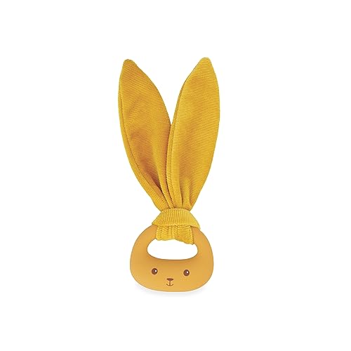 KALOO - Lapinoo - Beißring für Babys - Ockerfarben - Hasen-Ring - PVC-Frei BPA-Frei - Zwei Strukturen - Babyausstattung - Ab Geburt, K218008 KALOO - Lapinoo - Beißring für Babys - Ockerfarben - Hasen-Ring - PVC-Frei BPA-Frei - Zwei Strukturen - Babyausstattung - Ab Geburt, K218008 von KALOO