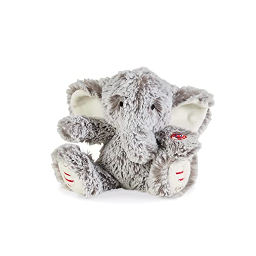 KALOO - Rouge Noa Plüschelefant Grau Prestige 24 cm - Kleines Kuscheltier mit Seidenweichem Fell - Ultra-Weiches Stofftier für Babys - Ab Geburt, K223000 von KALOO