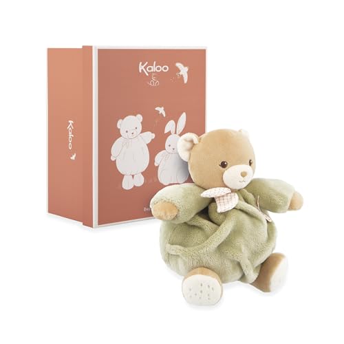 KALOO - Schmusetuch Grüner Bär 17cm - Ultraweiches und Flauschiges Plüschtier für Babys - Zärtlicher Begleiter ab der Geburt - Ideale Größe für kleine Hände - Geschenk zur Geburt - K214007 KALOO - Schmusetuch Grüner Bär 17cm - Ultraweiches und Flauschiges Plüschtier für Babys - Zärtlicher Begleiter ab der Geburt - Ideale Größe für kleine Hände - Geschenk zur Geburt - K214007 von KALOO