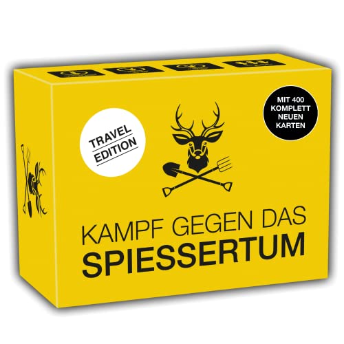KAMPFHUMMEL Kampf gegen das Spiessertum – Travel Edition – mit 400 komplett neuen Karten in leichterer und kompakter Form von KAMPFHUMMEL