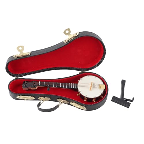 Miniatur Banjo Model lebensechte glatteren Oberflächen Puppenhauszubehör mit Klammer Aufbewahrungsbox e Spielzeug Dekoration für Kinder Miniatur Banjo Model lebensechte glatteren Oberflächen Puppenhauszubehör mit Klammer Aufbewahrungsbox e Spielzeug Dekoration für Kinder von KANASI