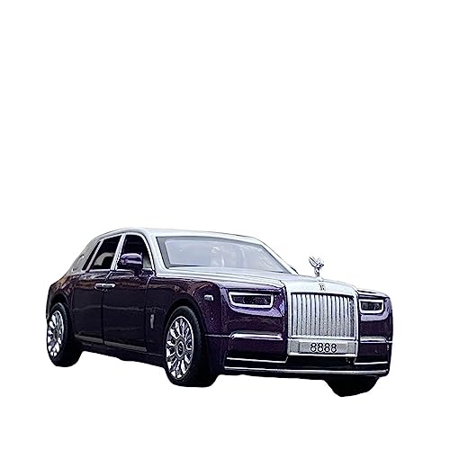 KANDUO for:Druckgussautomobile 1:28 Druckgussmodell Mit Sound Für: Rolls-Royce Phantom Alloy Luxury Car Sammeldekorationen (Size : D) von KANDUO