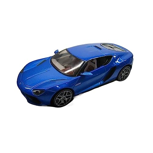 KANDUO for:Druckgussautomobile 2014 Klassisches Blaues Supercar-Simulationslegierungsautomodell Für: Druckguss 1/43 Sammeldekorationen von KANDUO