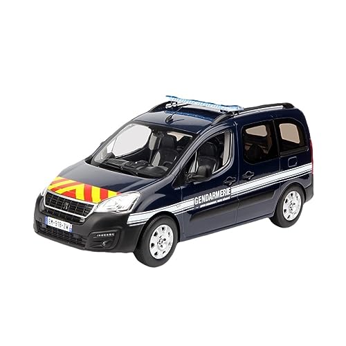 KANDUO for:Druckgussautomobile Citroen Berlingo Polizeiauto, Legierungsautomodell, für: Druckguss im Maßstab 1:18 Sammeldekorationen von KANDUO