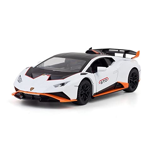 KANDUO for:Druckgussautomobile Für: 1:24 Lamborghini Supercar Modell Hohe Simulation Legierung Automodell Sound Und Licht Pull Back Metal Sammeldekorationen (Size : C) von KANDUO