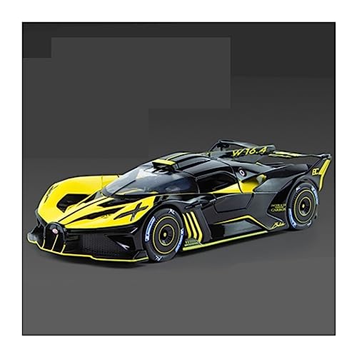 for:Druckgussautomobile Für: Bugatti Bolide Legierung Sportwagen Modell 1:24 Simulation Sound Und Licht Sammeldekorationen (Size : C) von KANDUO