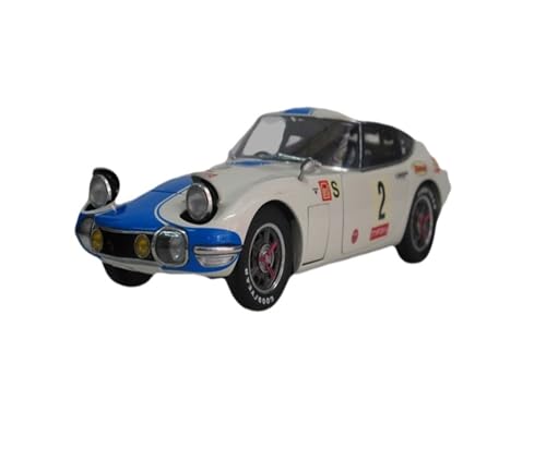 for:Druckgussautomobile Für: Die Cast 1/18 Toyota 2000GT Racing Coupe Alloy Car Model Sammeldekorationen von KANDUO