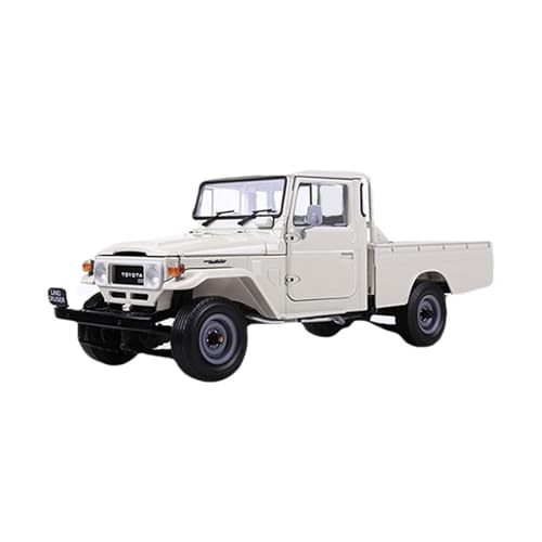 KANDUO for:Druckgussautomobile Für: Druckguss LC40 Pickup Truck Transporter Legierung Automodell Im Maßstab 1:18 Sammeldekorationen (Size : B) von KANDUO