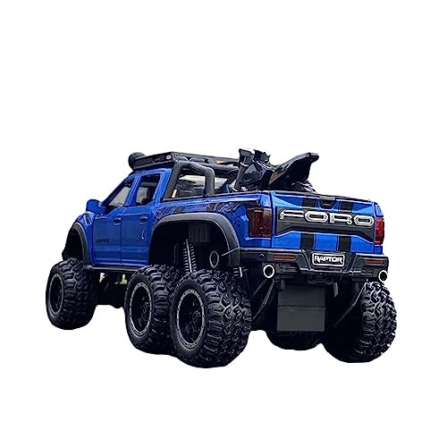 for:Druckgussautomobile Für: Ford Raptor F150 Legierung Auto 1/28 Modifiziertes Geländewagenmodell Sammeldekorationen (Size : C) von KANDUO