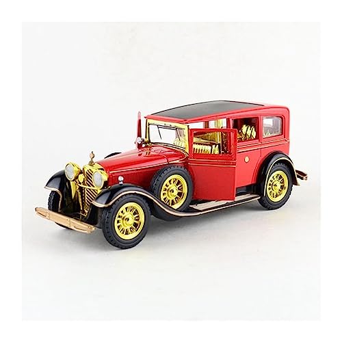 KANDUO for:Druckgussautomobile Für: Retro-Oldtimer-Modell 1:28, Druckguss-Altauto, Hohe Simulationskollektion, Ornamente Sammeldekorationen (Size : D) von KANDUO