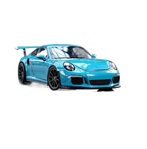 KANDUO for:Druckgussautomobile Für:Porsche 911 GT3 RS Blaue Legierung Modellauto 1:24 Simulationsauto Druckgussmodell Sammeldekorationen von KANDUO