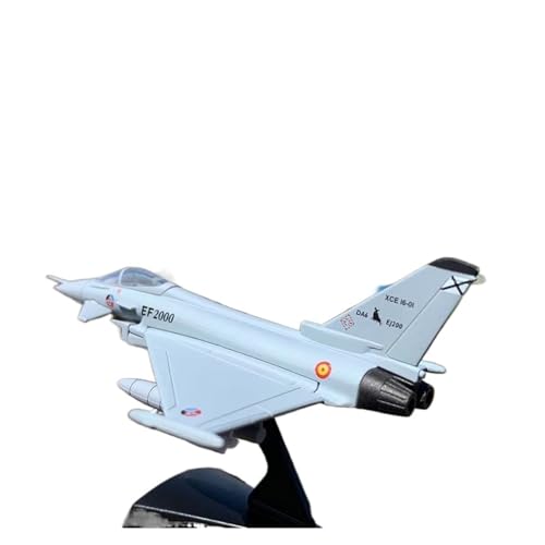 KANDUO for:Druckgussflugzeug 1:121 EF2000 Typhoon Fighter Modellspielzeug Spanien Air Force Statisches Simulationsprodukt Flugzeuge Flugzeugmodelle Dekorative Sammlungen von KANDUO
