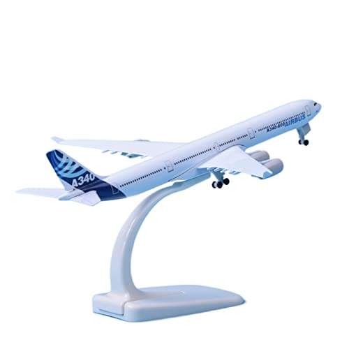 KANDUO for:Druckgussflugzeug 20 cm A340-600 Legierung Passagierflugzeug Modell Ornamente Sammlung Fahrzeug Spielzeug Geschenke Für Familie Und Freunde von KANDUO