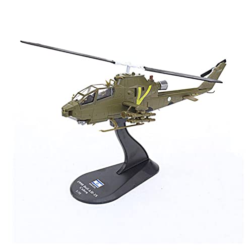 KANDUO for:Druckgussflugzeug AH-1S Bell 214ST Cobra Attack Israel Hubschrauber-Militärmodell Im Maßstab 1:72 Geschenke Für Familie Und Freunde von KANDUO