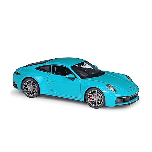 for:Druckgussautomobile Für: Porsche 911 Carrera 4S Simulator Automodell 1:24 Auto Druckguss-Legierung Metall Sammeldekorationen (Size : A) von KANDUO