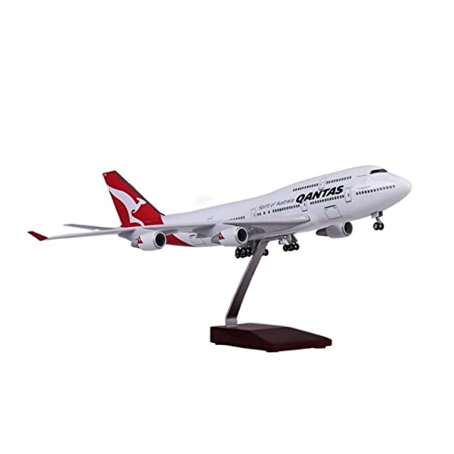 for:Druckgussflugzeug Maßstab 1:150 47CM Flugzeug 747 B747 QANTAS Airline Model Dekorative Sammlungen von KANDUO