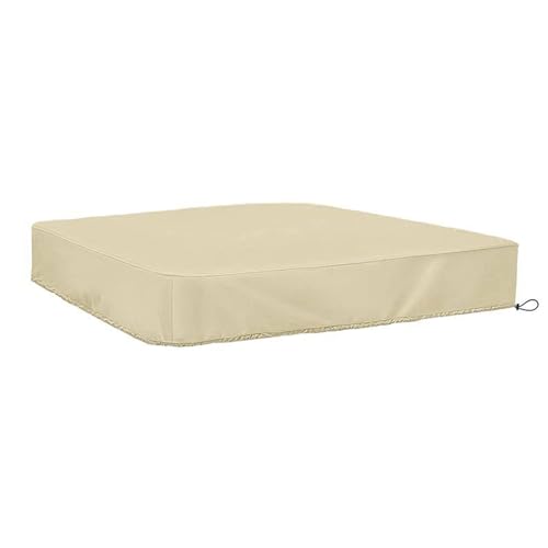 KANGQL Kinder-Sandkastenabdeckung, wasserdichte Sandkastenabdeckung für Kleinkinder, hält den Sandkasten sauber und ordentlich, sorgt für hygienischen Spielbereich zu Hause oder im Park, Beige, 120 x von KANGQL