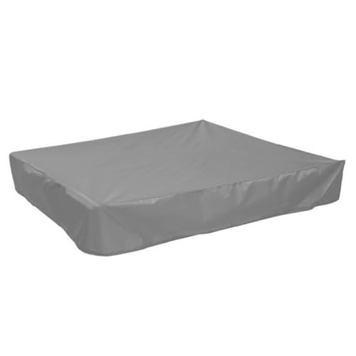 KANGQL Kinder-Sandkastenabdeckung, wasserdichte Sandkastenabdeckung für Kleinkinder, hält den Sandkasten sauber und ordentlich, sorgt für hygienischen Spielbereich zu Hause oder im Park, grau, 150 x KANGQL Kinder-Sandkastenabdeckung, wasserdichte Sandkastenabdeckung für Kleinkinder, hält den Sandkasten sauber und ordentlich, sorgt für hygienischen Spielbereich zu Hause oder im Park, grau, 150 x von KANGQL