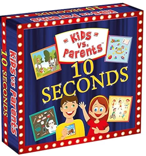 Fun Game 10 Seconds to Guess Lernkartenspiel Reflexspiel für Kinder Familienspiel Gehirnfokus Training | Kinder gegen Eltern 10 Sekunden | Alter: 5+ Fun Game 10 Seconds to Guess Lernkartenspiel Reflexspiel für Kinder Familienspiel Gehirnfokus Training | Kinder gegen Eltern 10 Sekunden | Alter: 5+ von KANGUR