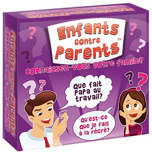 KANGUR Jeu de Plateau Familial Jeux de Société Pour Enfants et Adultes Quiz Jeu de Cartes Enfants Contre Parents Version Française dès 6 Ans von KANGUR