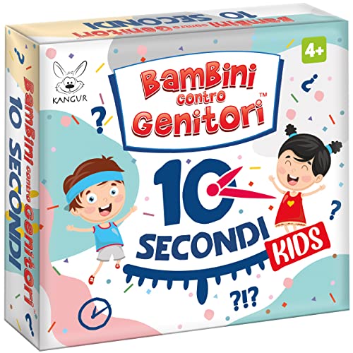 Gesellschaftsspiele für Kinder Kinder gegen Eltern 10 Sekunden KIDS Brettspiel Quiz für Familien ab 4 Jahren Gesellschaftsspiele für Kinder Kinder gegen Eltern 10 Sekunden KIDS Brettspiel Quiz für Familien ab 4 Jahren von KANGUR