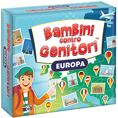 Kinder gegen Eltern. Europa Brettspiel Interaktion Gesellschaftsspiele Spiele für die ganze Familie von KANGUR