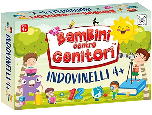 Kinderspiel 4+ Quiz Kartenspiel für Familien Lernspiele für Kinder | Kinder gegen Eltern Rätsel 4+ | Kinderspiel 4+ Quiz Kartenspiel für Familien Lernspiele für Kinder | Kinder gegen Eltern Rätsel 4+ | von KANGUR