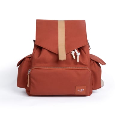 KAOS Wickelrucksack Ransel terracotta / natur von KAOS