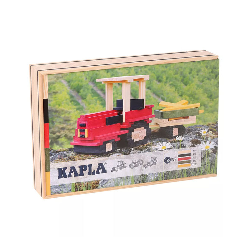 Holz-Baukasten TRAKTOR 155-teilig von KAPLA®