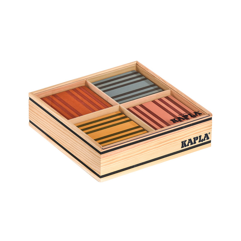 Holzbauplättchen OCTOCOLOR 100-teilig in 8 Farben von KAPLA®