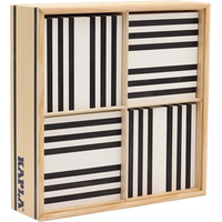 KAPLA B100NB 100er Box schwarz/weiß von KAPLA