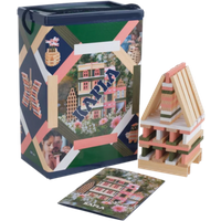 KAPLA BAS2 BOX FRÜHLING, 200 Holzplättchen von KAPLA