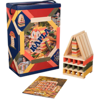 KAPLA BAS4 BOX HERBST mit 200 Holzplättchen von KAPLA