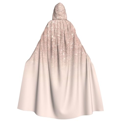 Rotgoldener Tapetendruck, 140 cm Länge, Vampir-Kapuzenumhang, Kapuzenumhang für Halloween, Rollenspiele mit Krawatte Rotgoldener Tapetendruck, 140 cm Länge, Vampir-Kapuzenumhang, Kapuzenumhang für Halloween, Rollenspiele mit Krawatte von KAPPTYY