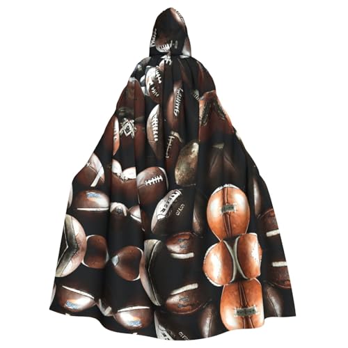 Vampir-Kapuzenumhang für Erwachsene, 140 cm lang, Kapuzenumhang für Halloween, Rollenspiele mit Krawatte Vampir-Kapuzenumhang für Erwachsene, 140 cm lang, Kapuzenumhang für Halloween, Rollenspiele mit Krawatte von KAPPTYY