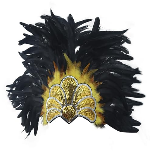 KAQNTUD Einzigartige Stile, mehrfarbig, Retro-Haarband, Halloween, Cosplay, Haarband für Maskeraden und festliche Anlässe von KAQNTUD