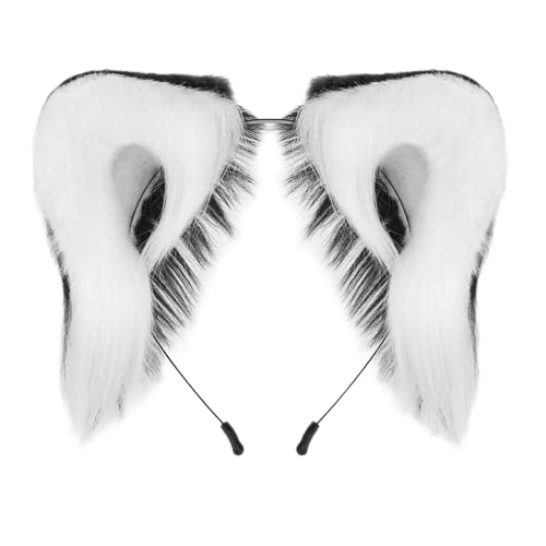 KAQNTUD Tier Ohr Stirnband Verstellbar Cosplay Haarschmuck für Frauen Mädchen Karneval Party Thema Rollenspiel Foto Halloween Kostüm Haarschmuck KAQNTUD Tier Ohr Stirnband Verstellbar Cosplay Haarschmuck für Frauen Mädchen Karneval Party Thema Rollenspiel Foto Halloween Kostüm Haarschmuck von KAQNTUD