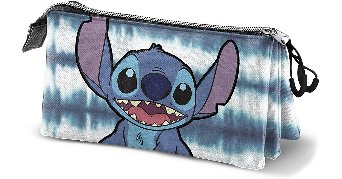 Triple-Schlampermäppchen Disney Lilo & Stitch, unbefüllt hellblau Triple-Schlampermäppchen Disney Lilo & Stitch, unbefüllt hellblau von KARACTERMANIA