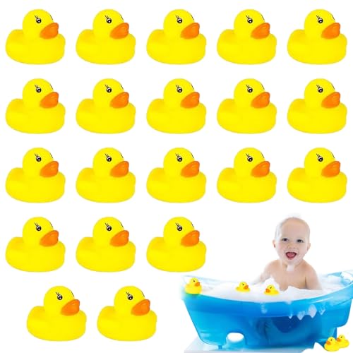 Badeente,Gummi Ducky,20 PCS Badespielzeug,Quietscheente,Badeenten,Badeenten Klein,Gummiente,Badewannenspielzeug,Badewanne Spielzeug für Dusche,Geburtstag Badeente,Gummi Ducky,20 PCS Badespielzeug,Quietscheente,Badeenten,Badeenten Klein,Gummiente,Badewannenspielzeug,Badewanne Spielzeug für Dusche,Geburtstag von KARELLS