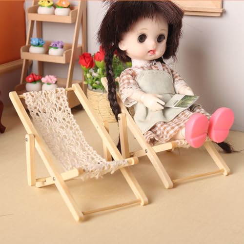 KARLOR Miniatur Freizeitstuhl 2 Sück Miniatur Liegestuhl gestrickt Loungesessel Mini-Schlafsessel Stühle 1:12 Puppenhaus Szene Mikrolandschaft Deko Mini Möbel Puppenhaus Mini Stranddekorationen KARLOR Miniatur Freizeitstuhl 2 Sück Miniatur Liegestuhl gestrickt Loungesessel Mini-Schlafsessel Stühle 1:12 Puppenhaus Szene Mikrolandschaft Deko Mini Möbel Puppenhaus Mini Stranddekorationen von KARLOR