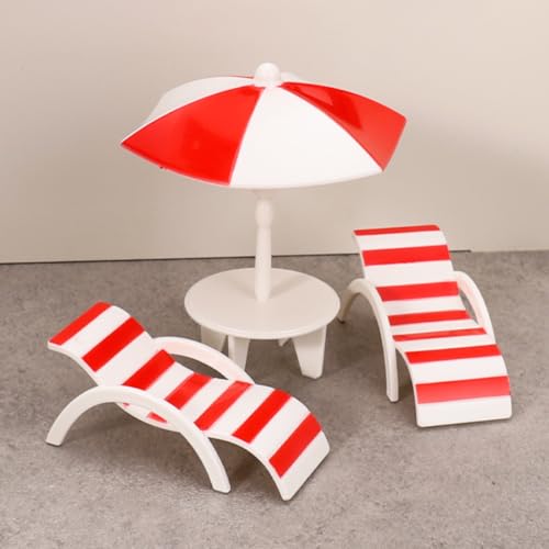 KARLOR Miniatur Strand Deko,2 Liegestuhl +1 Strandschirm Tisch, Mini Strandkorb Sonnenschirm Strand-Mikrolandschaft Dekoration Zubehör Miniatur Möbel Miniliegestuhl Accessoires für Sandkasten Garten KARLOR Miniatur Strand Deko,2 Liegestuhl +1 Strandschirm Tisch, Mini Strandkorb Sonnenschirm Strand-Mikrolandschaft Dekoration Zubehör Miniatur Möbel Miniliegestuhl Accessoires für Sandkasten Garten von KARLOR