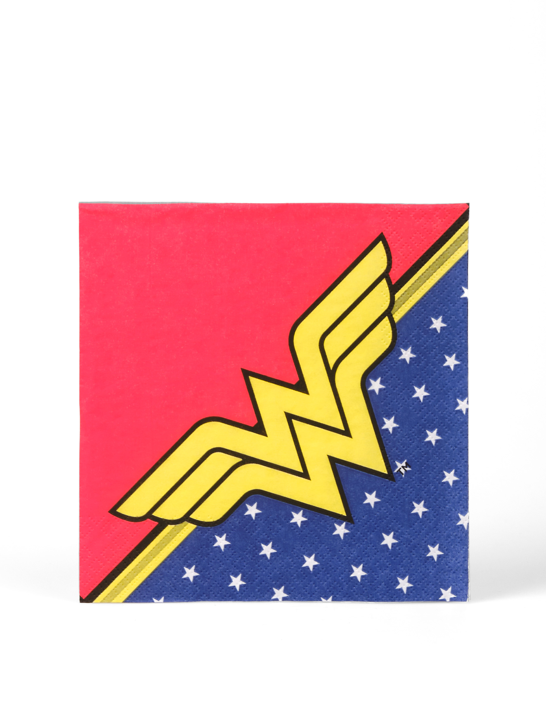 20 Servietten Wonder Woman 33 x 33 cm von KARNEVAL-MEGASTORE