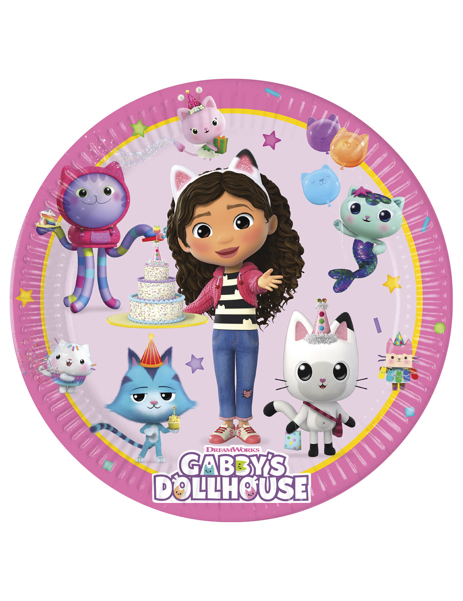 8 Gabby's Dollhouse Teller 23 cm 8 Gabby's Dollhouse Teller 23 cm von KARNEVAL-MEGASTORE