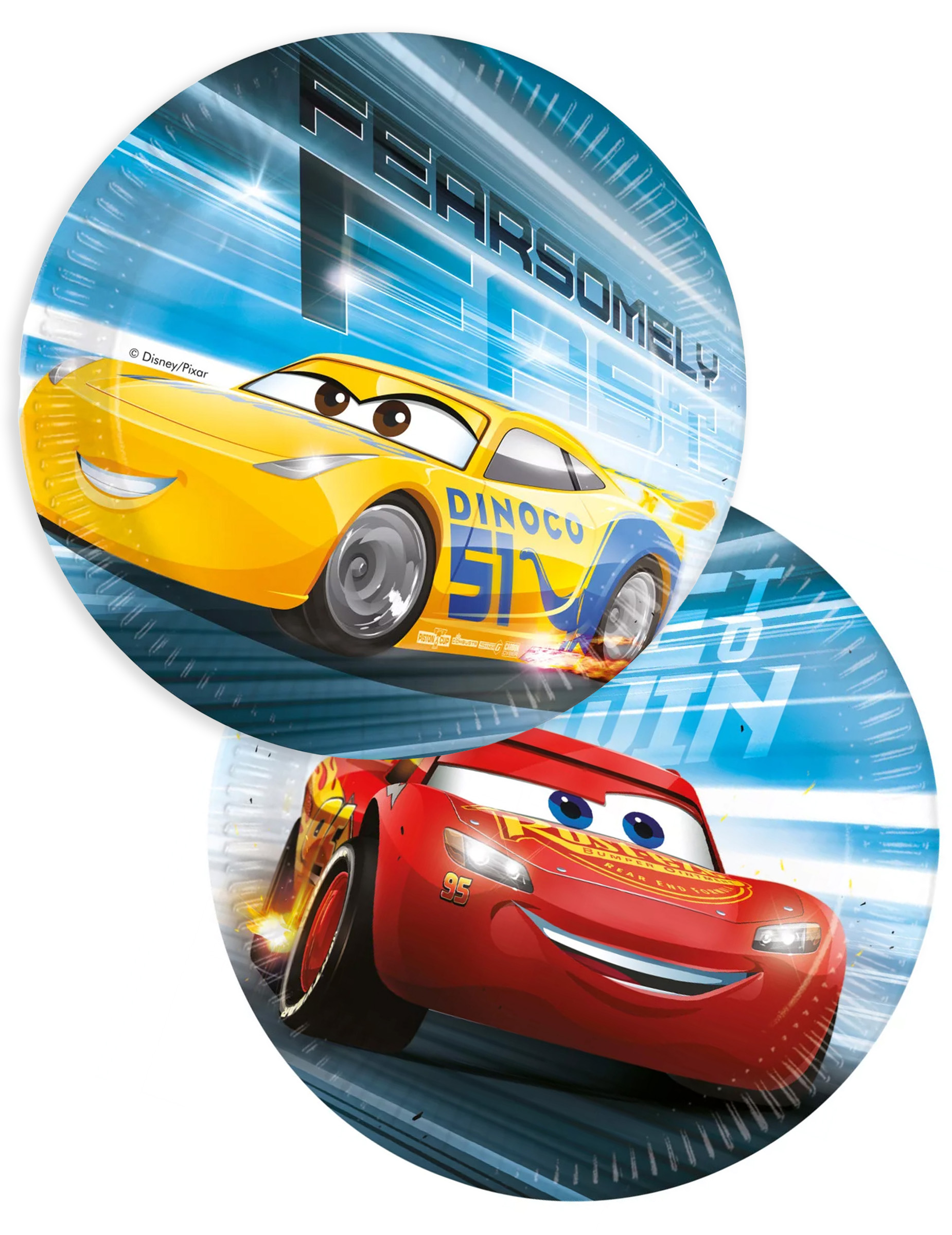 8 Pappteller Cars 20 cm 8 Pappteller Cars 20 cm von KARNEVAL-MEGASTORE