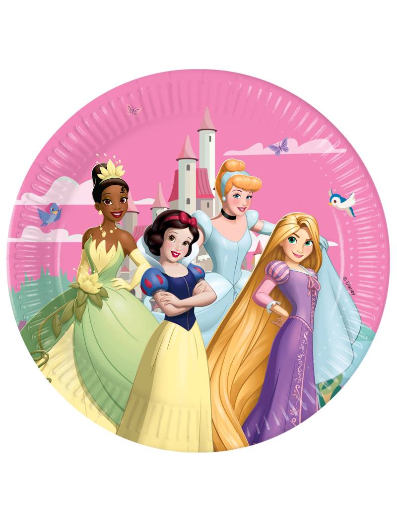 8 Pappteller Princesses Disney 23 cm 8 Pappteller Princesses Disney 23 cm von KARNEVAL-MEGASTORE