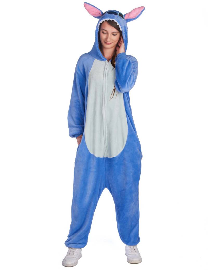 Alienkostüm für Damen blau Alienkostüm für Damen blau von KARNEVAL-MEGASTORE