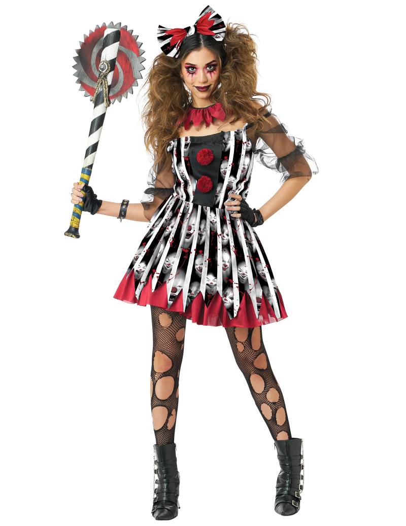 Clownkostüm, deluxe - Damen Clownkostüm, deluxe - Damen von KARNEVAL-MEGASTORE