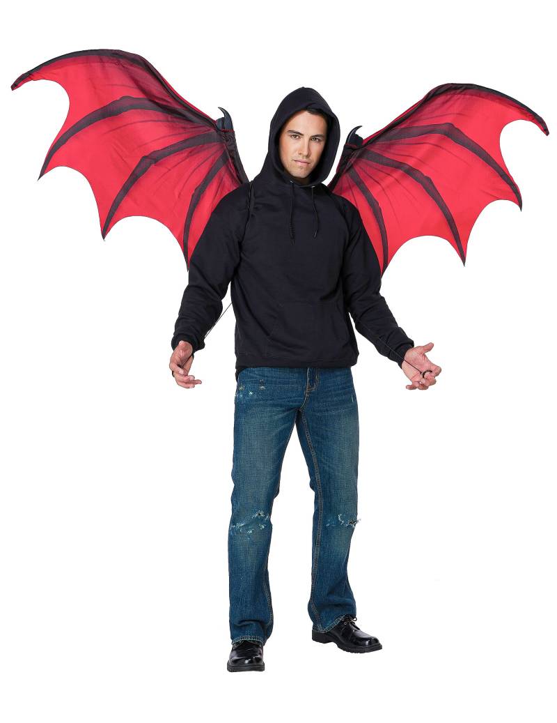 Dämonen Flügel, 180 cm, Erwachsene Dämonen Flügel, 180 cm, Erwachsene von KARNEVAL-MEGASTORE