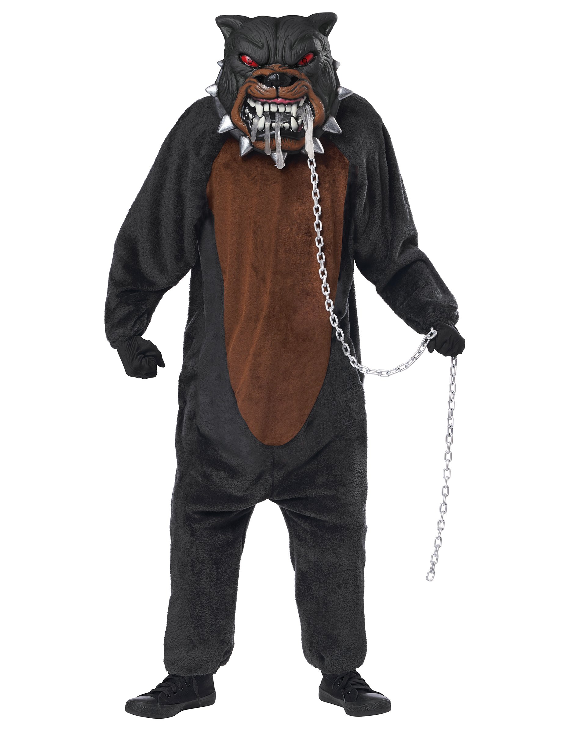 Deluxe Kostüm für Kinder - Zähnefletschender Hund von KARNEVAL-MEGASTORE